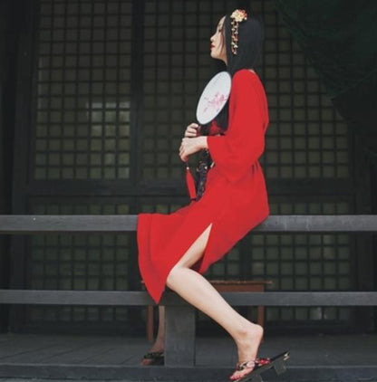 plain kimono
