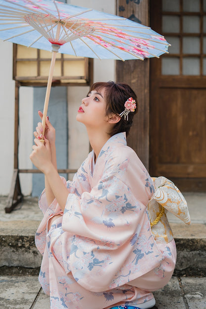 floral kimono