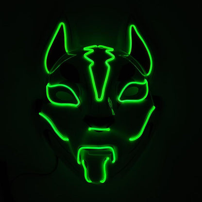 green led mask
