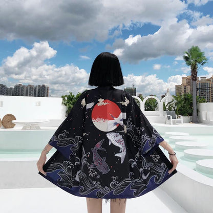 fish design haori