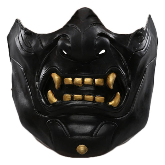 demonic half face mask