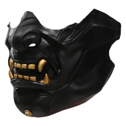 demonic half face mask