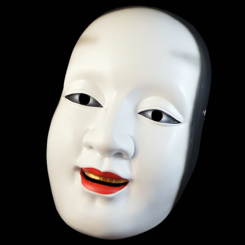 Japanese Noh Mask White