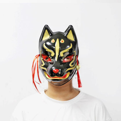 black angry mask