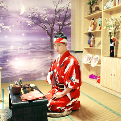 crane kimono