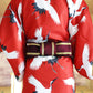 crane kimono