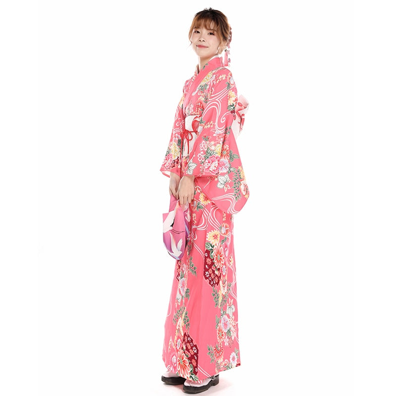 Traditional Kimono Cherry Blossom