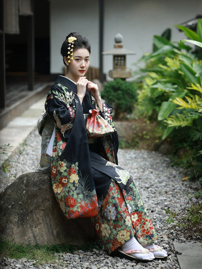 kimono long sleeves