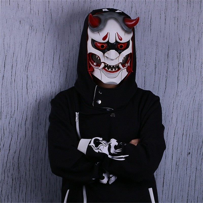 white hannya mask