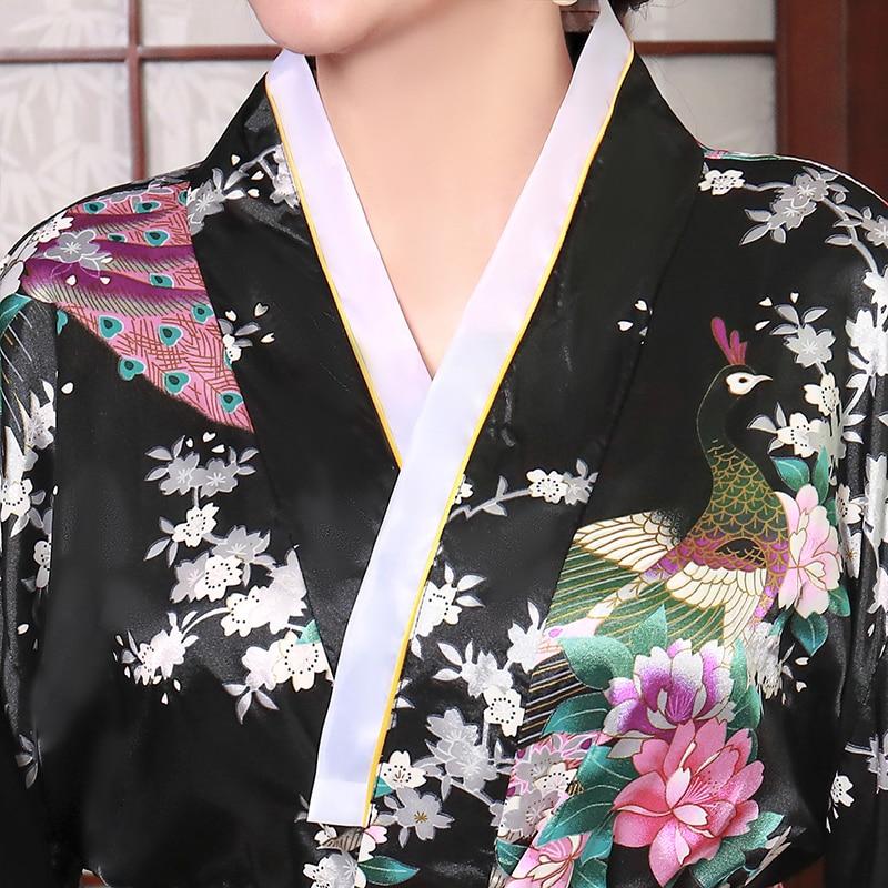 satin kimono