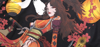 warrior girl t-shirt