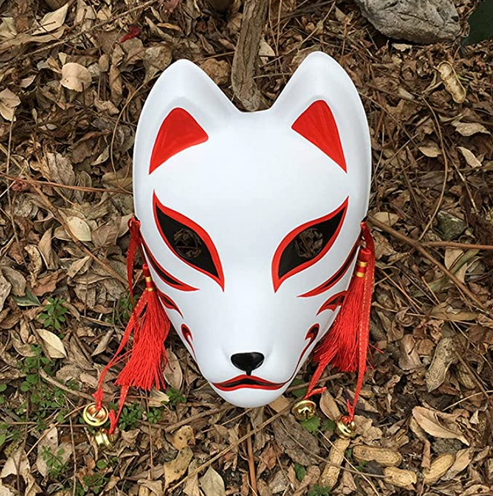 Japanese Kitsune Fox Mask – Japanese Oni Masks